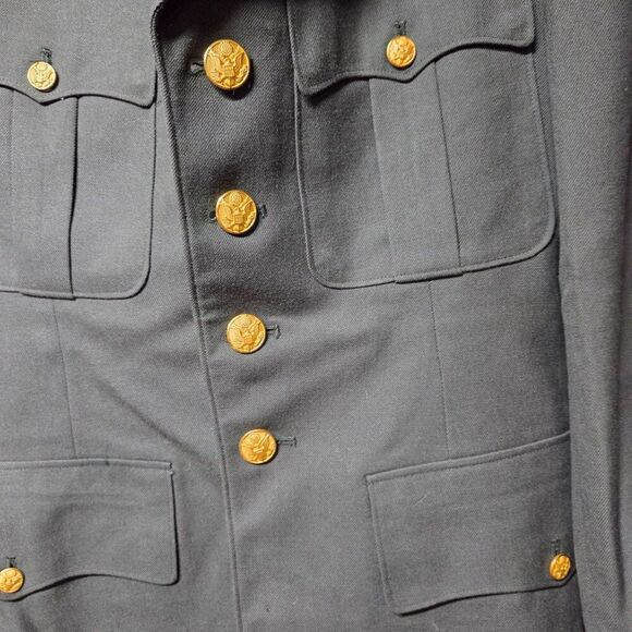 Vintage 1967 US Army Class A Dress Uniform Jacket | Men’s 39R | Military Blazer - Picture 5 of 11